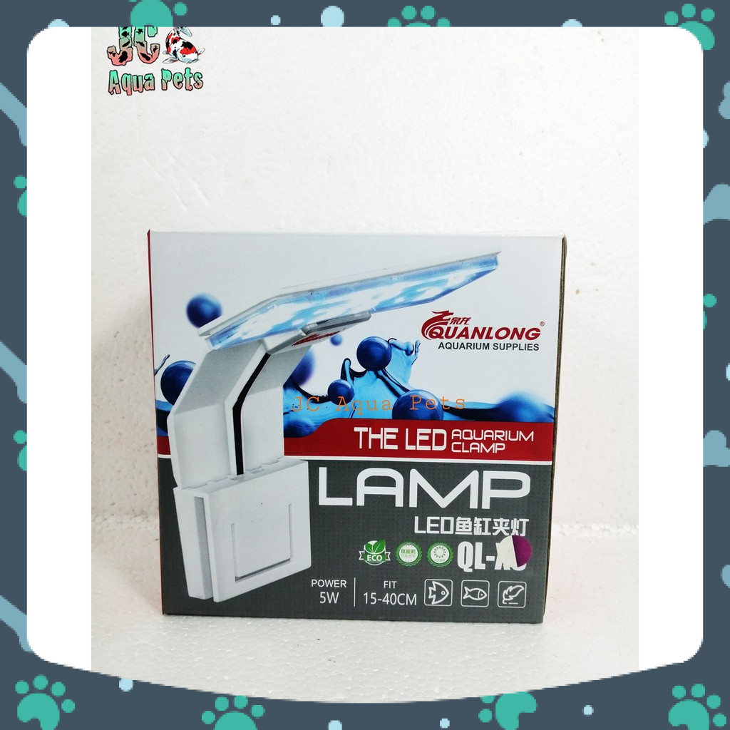 [Hoàn Tiền 10%][Có sẵn] Led Kẹp QuanLong Siêu Sáng QL-X3 ( 5W hồ 15-40cm )