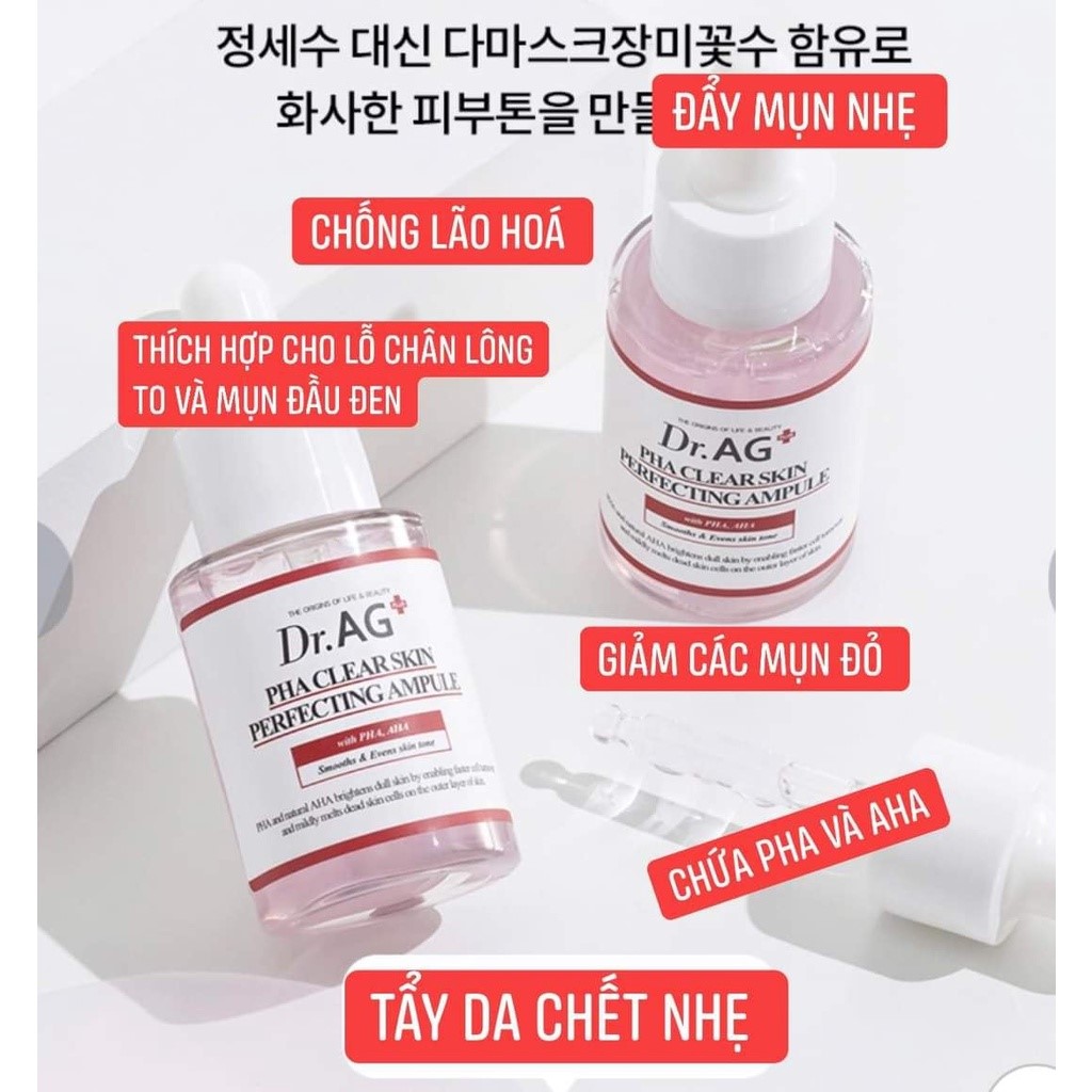 Bộ Ba Tinh Chất Dưỡng Da Lành Tính Dr.AG+