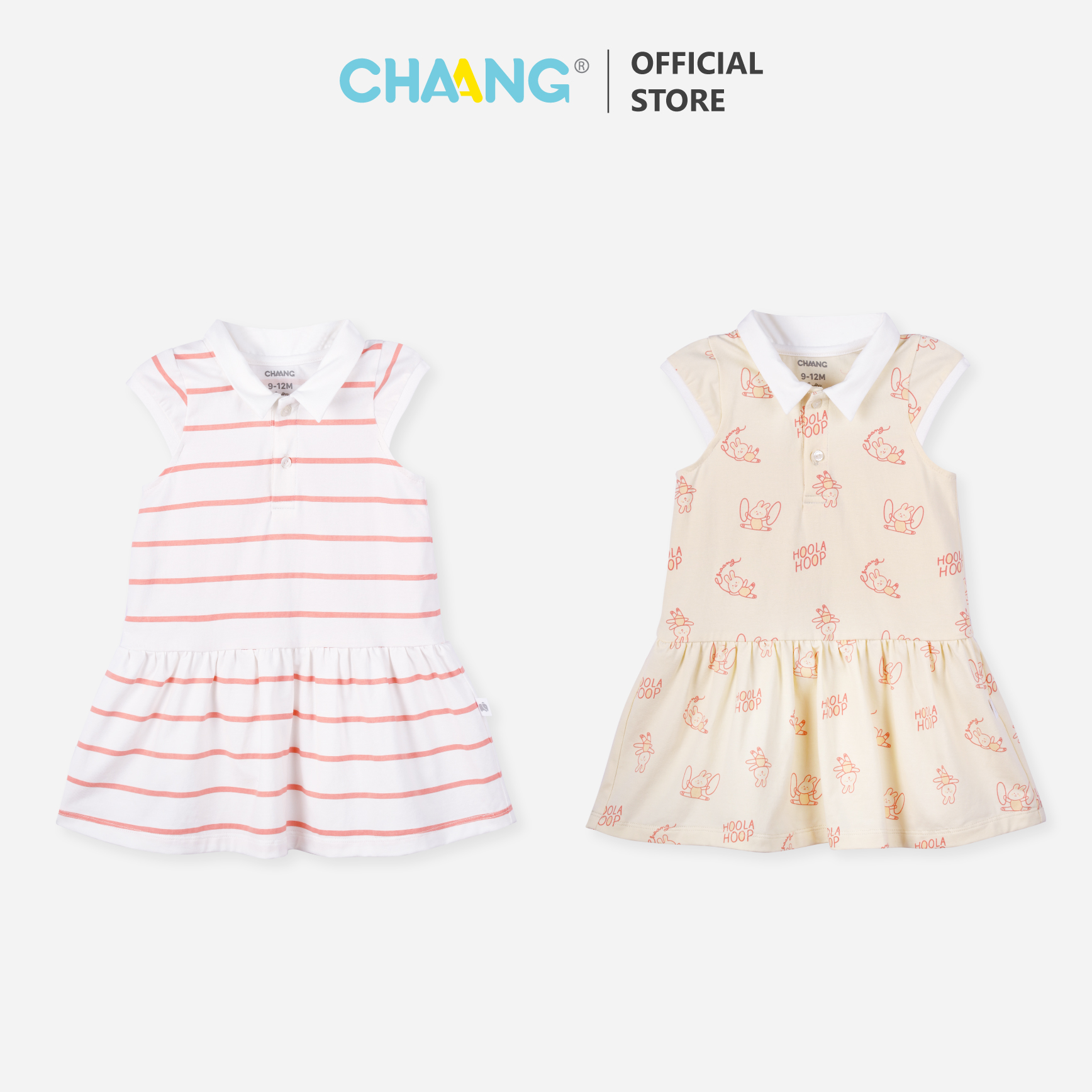 [CHAANG] Váy polo bé gái Olympia Chaang