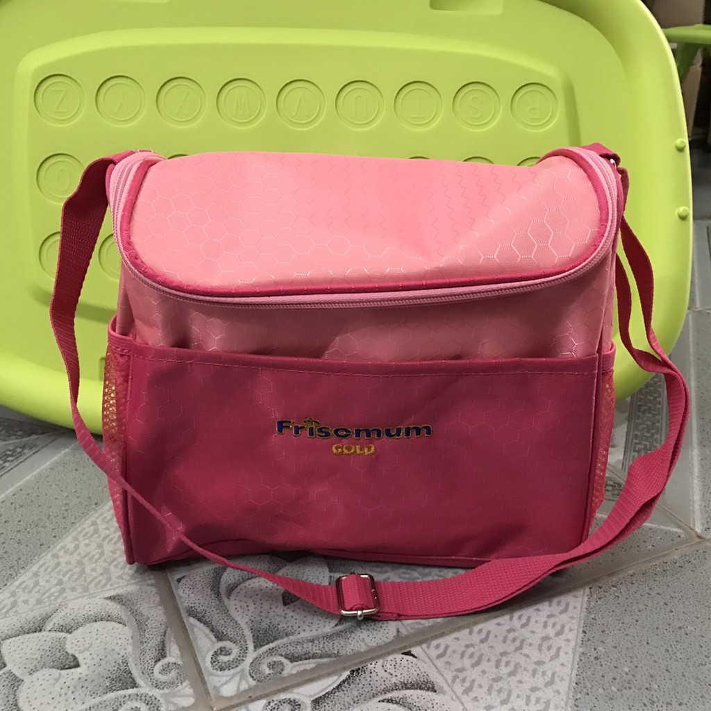 Túi Đựng Đồ Cho Bé Frisomum Gold (Màu Hồng)