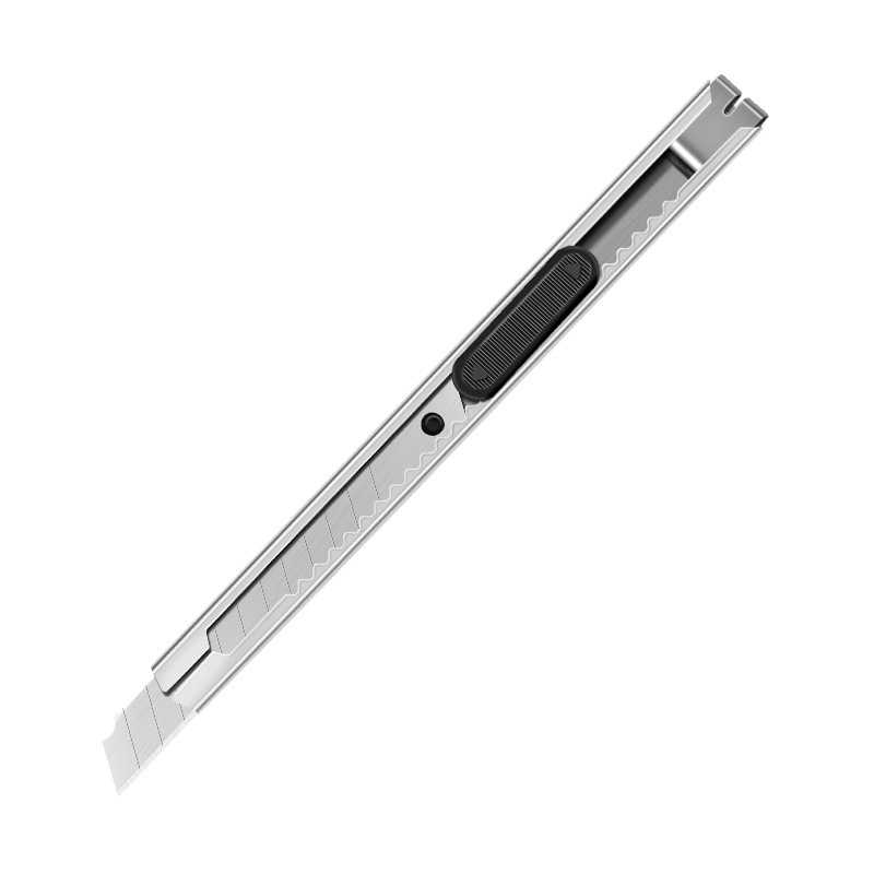 Dao rọc giấy vỏ inox nhỏ gọn, tiện dụng