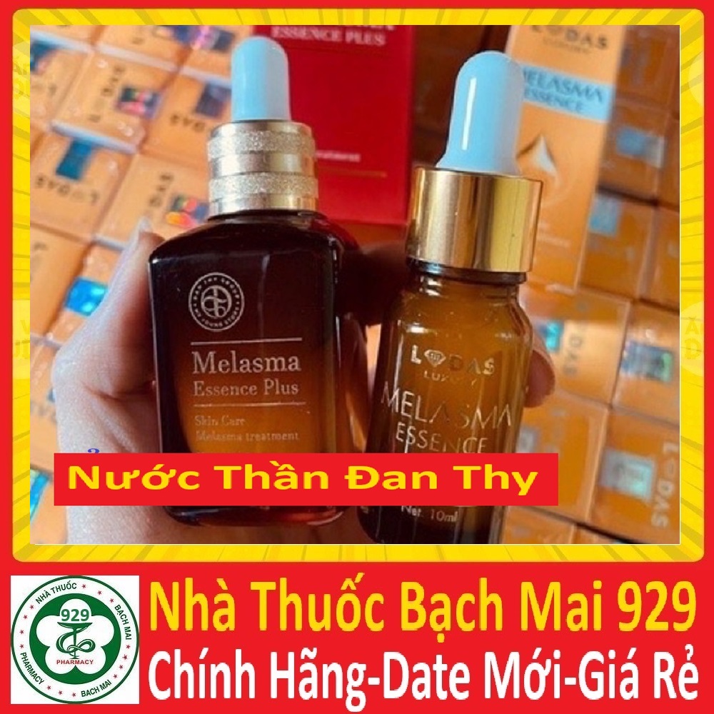 [SIZE TO 30ML] Serum Nám Lodas melasma Esence Plus nước thần Đan thy 10/30ml (new gold)