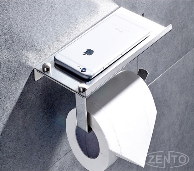 [HCM]Lô giấy vệ sinh inox 304 Zento HC1273-1