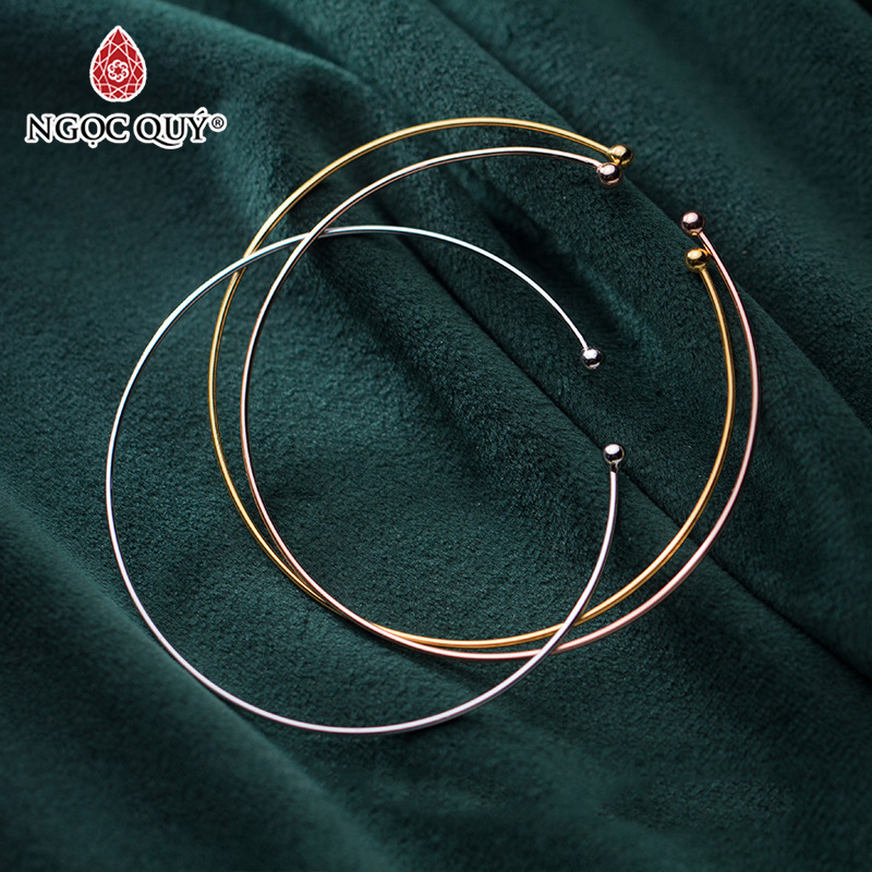 [HCM]Lắc tay bạc - Ngọc Quý Gemstones