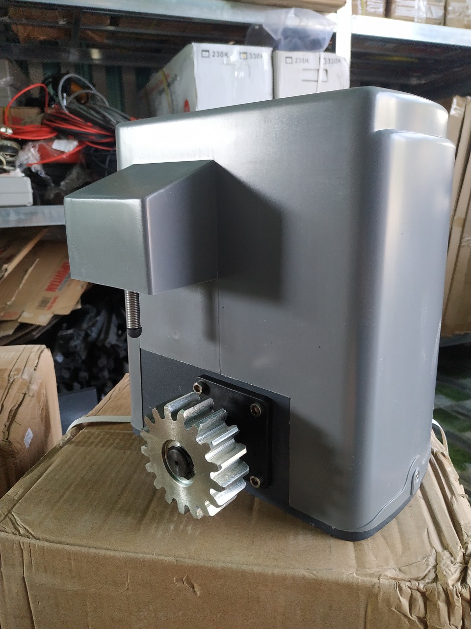 [Trả góp 0%] Mô tơ cổng trượt cổng lùa tự động Sliding gate motor SL600AC