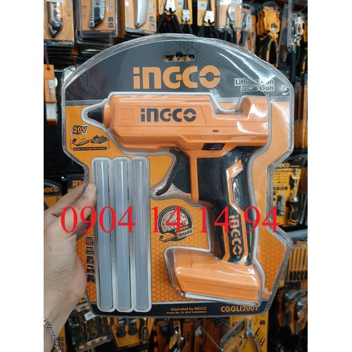 Dụng cụ bắn keo dùng pin Lithium CGGLI2001 (KHÔNG PIN VÀ SẠC)