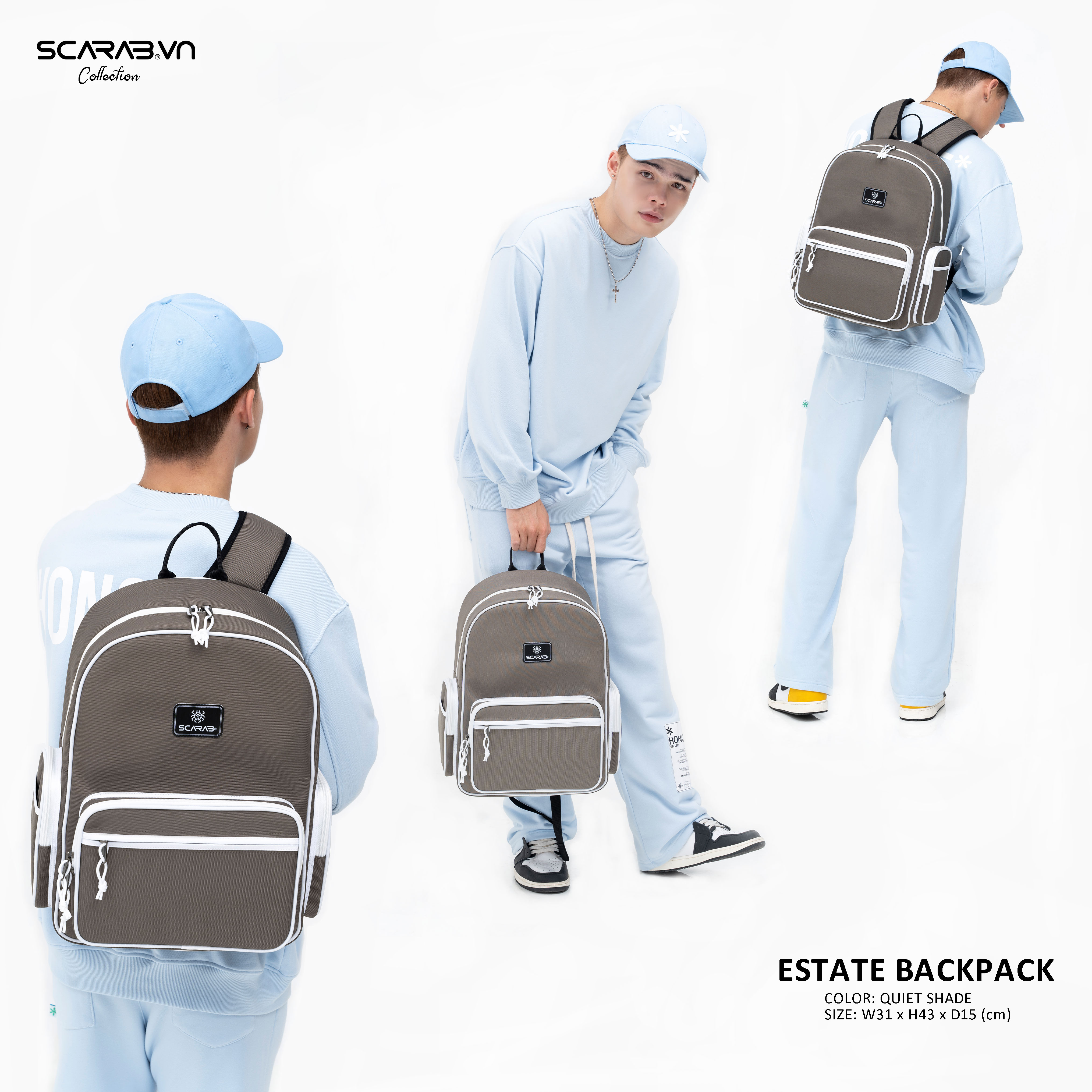 Balo Đi Học SCARAB - ESTATE™ Backpack Unisex