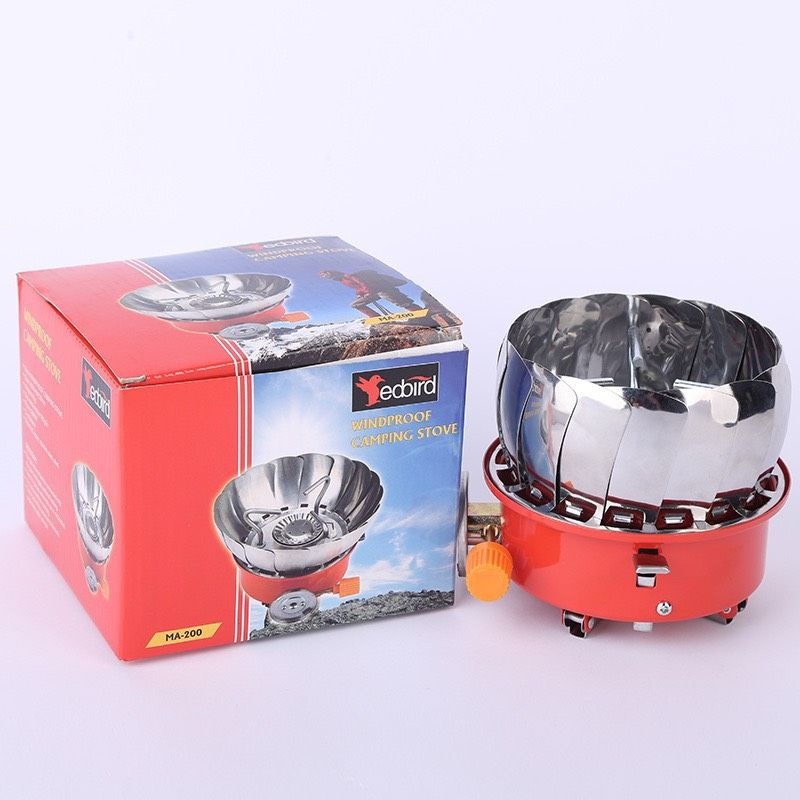 BẾP GA MINI CÓ CHẮN GIÓ GẤP GỌN DU LỊCH TIỆN LỢi