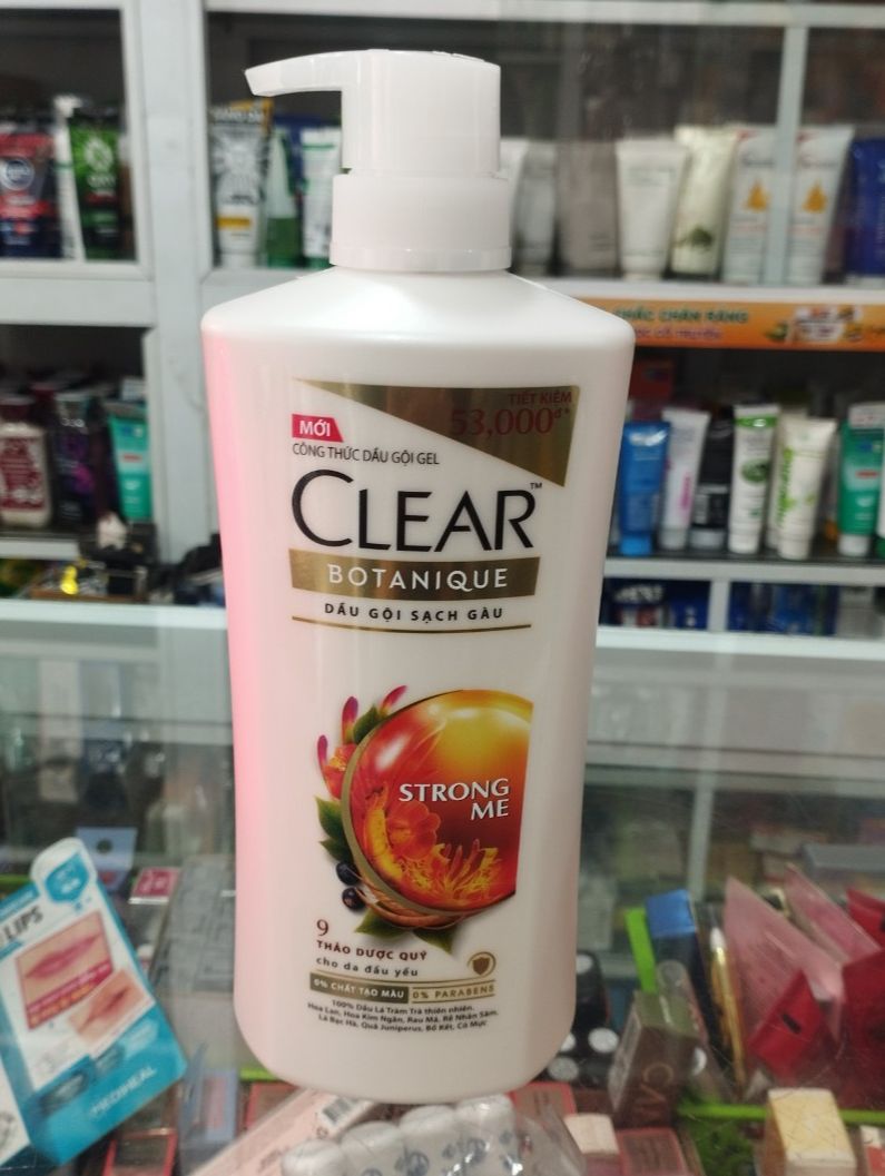 Dầu gội sạch gàu clear thảo dược 630gr