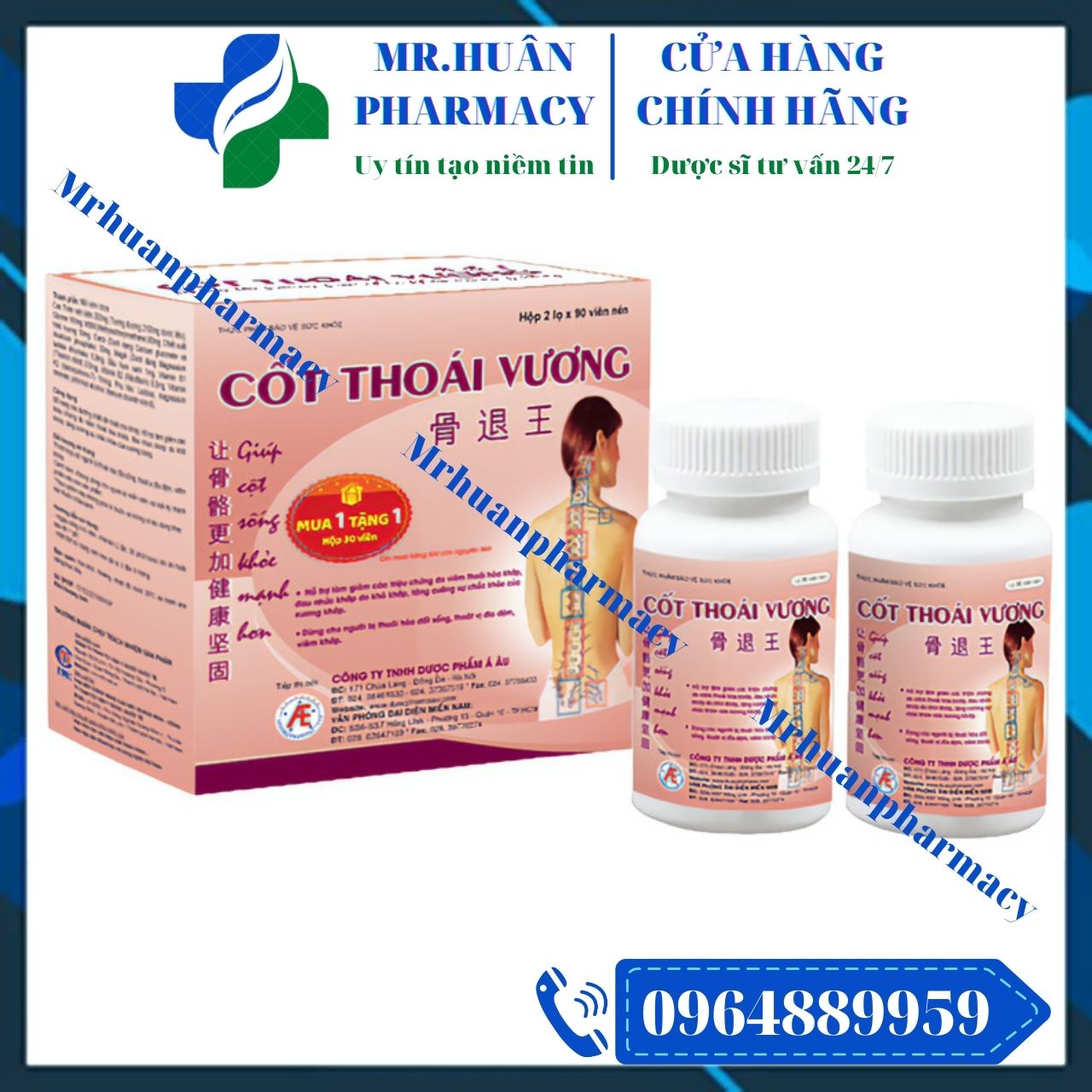 Cốt Thoái Vương - Giúp cột sống khỏe mạnh hơn