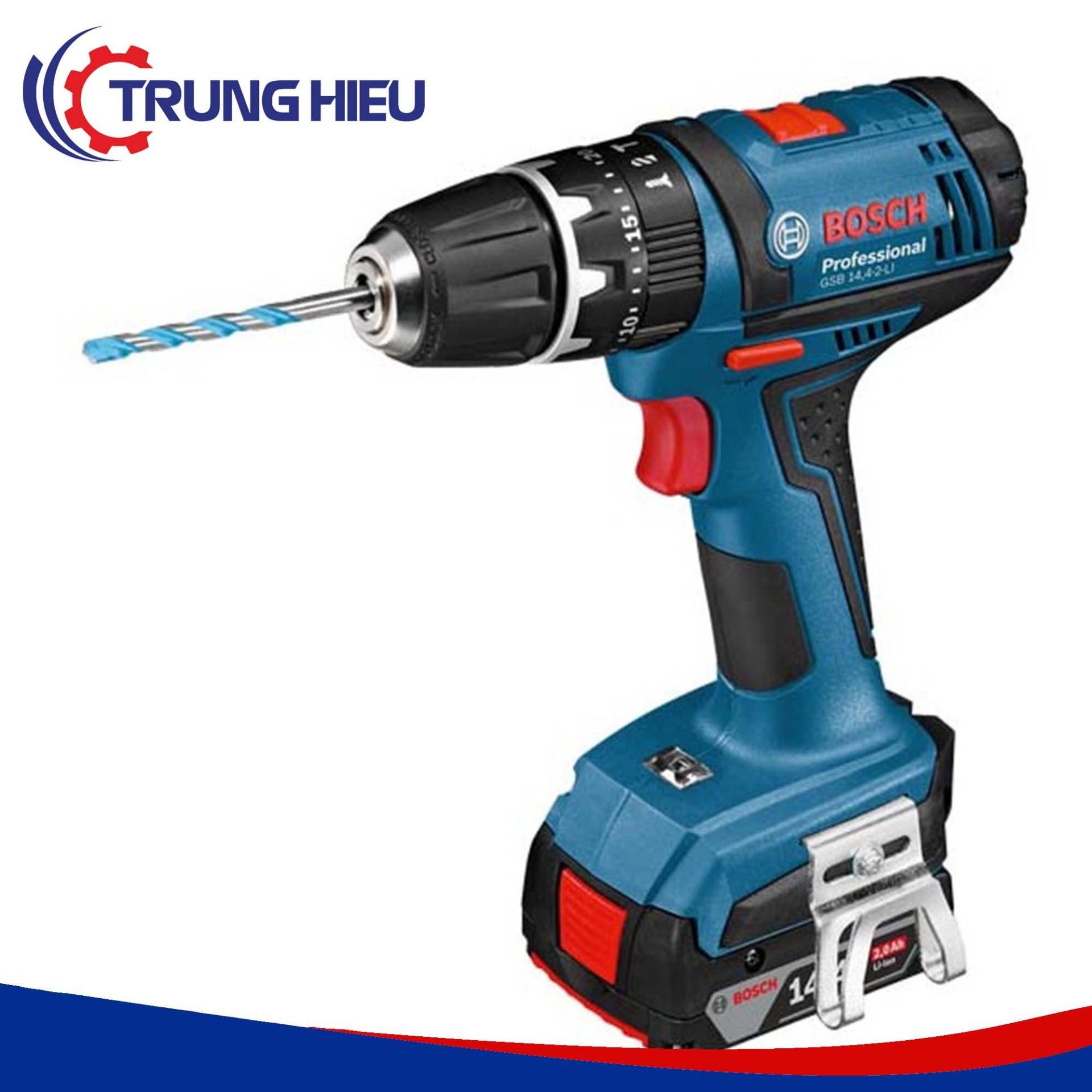 Máy khoan vặn vít dùng pin Bosch GSB 14.4-2-LI 2.0ah
