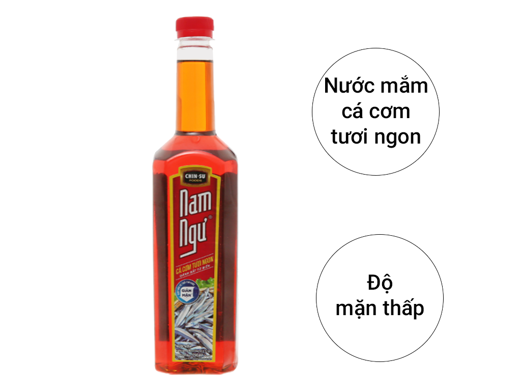Nước mắm cá cơm Nam Ngư chai 750ml