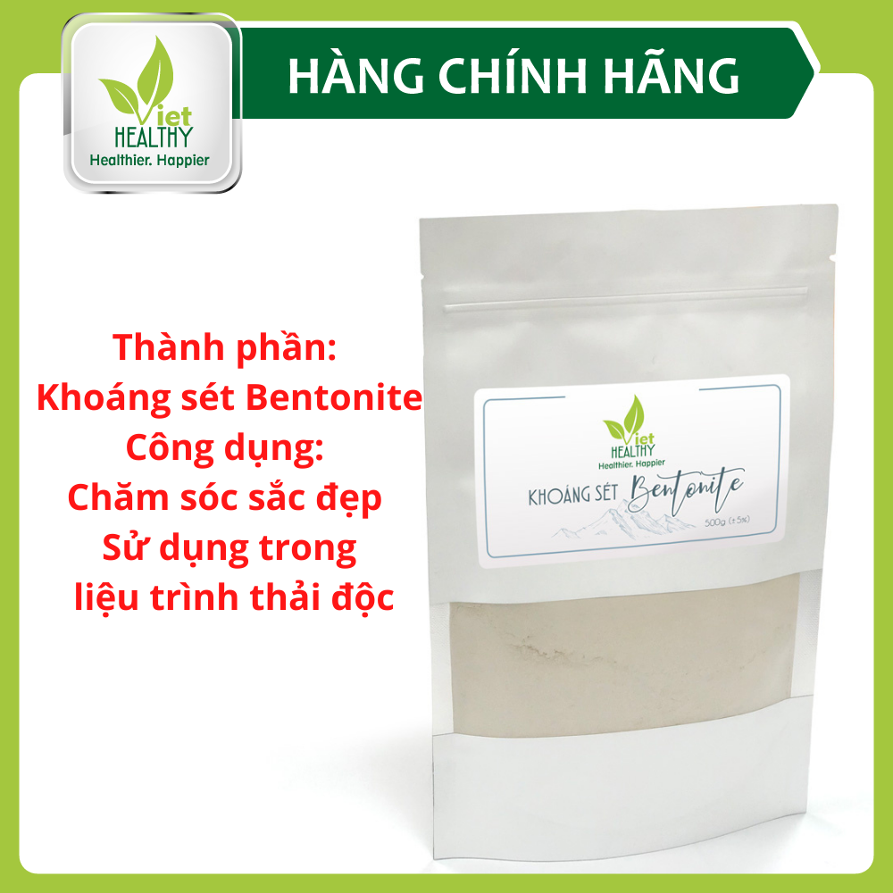 Khoáng sét Bentonite Clay 500g