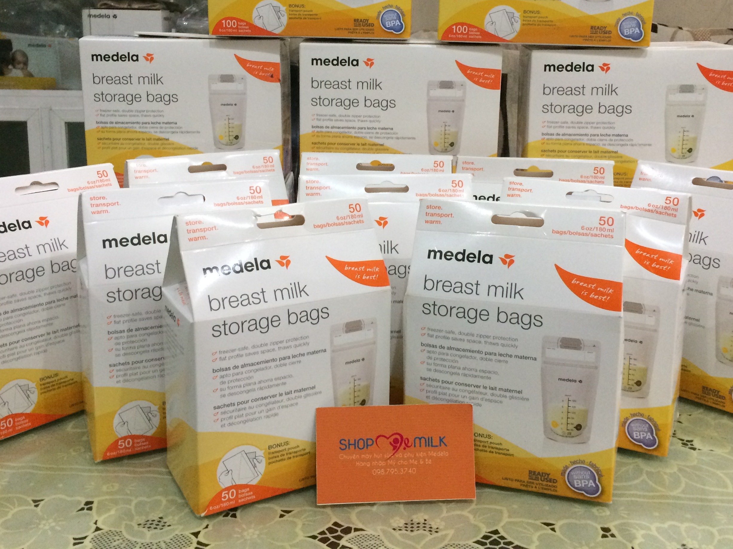 Túi trữ sữa Medela