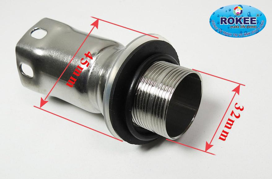 Vòi rửa chén nóng lạnh ROKEE - DL111 (Trắng bạc)