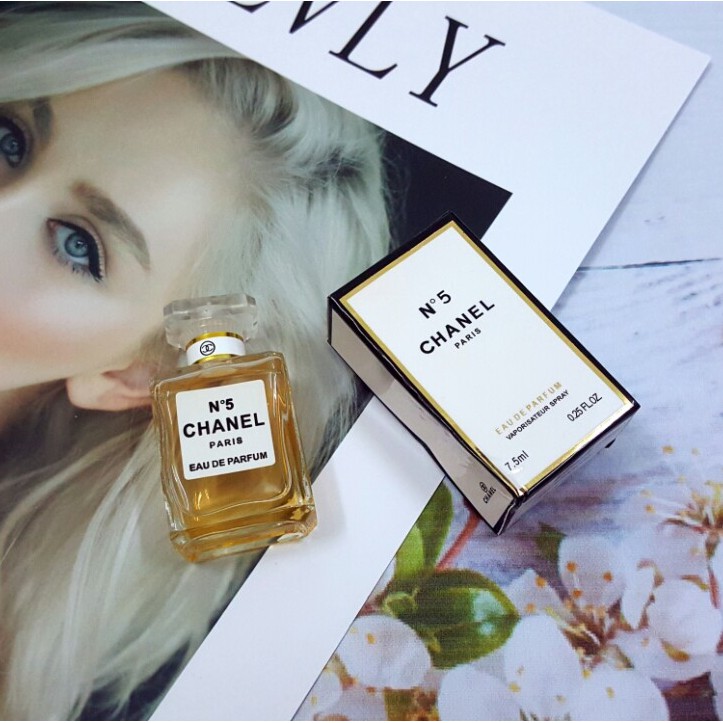 Nước hoa mini chấm Chanel N5 vàng 7.5ml