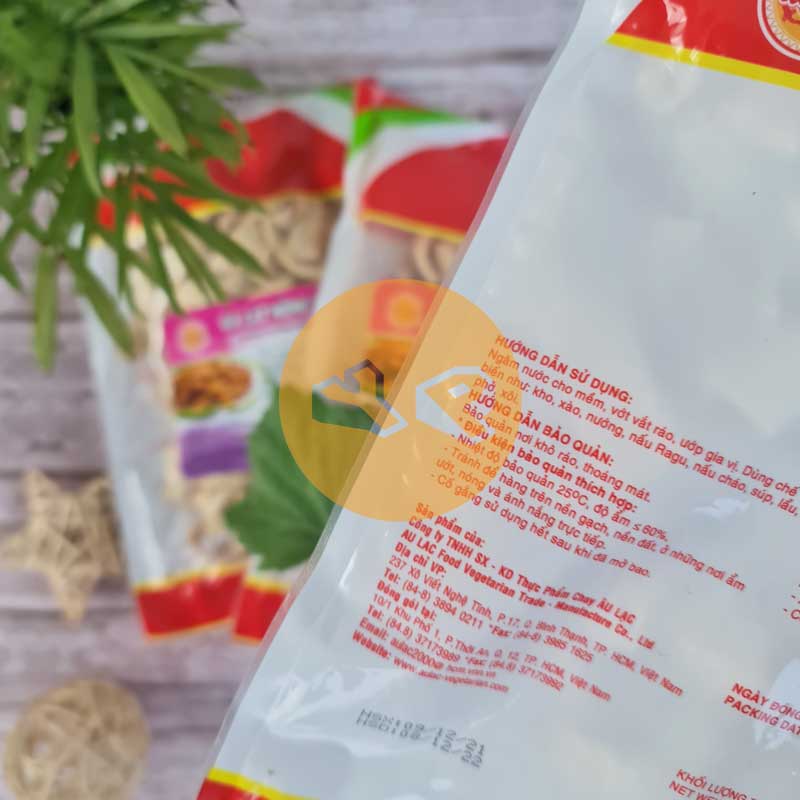 Gà lát mỏng chay Âu Lạc gói 100g - thực phẩm chay ngon