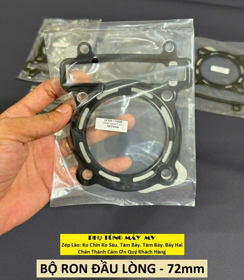 Ron đầu 57/62/65/68/72 dành cho xe Ex135/150