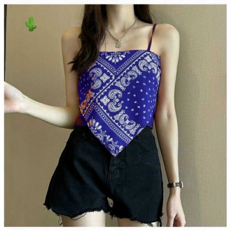 [HCM]Áo yếm thổ cẩm chéo đủ màu