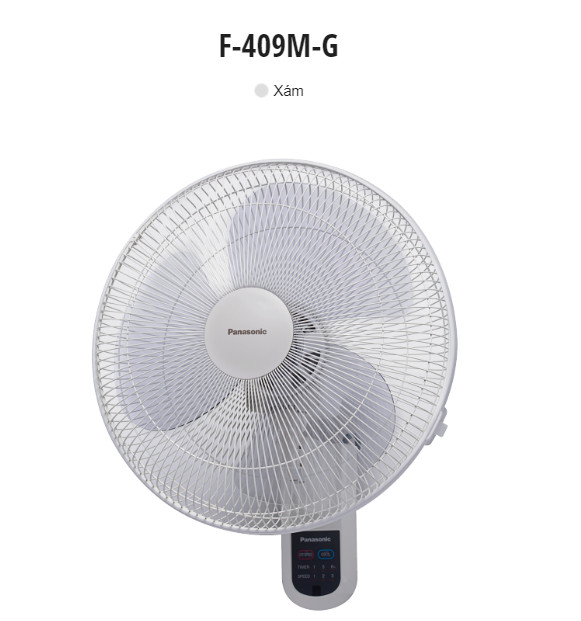 Quạt treo tường PANASONIC F-409M (màu trắng)