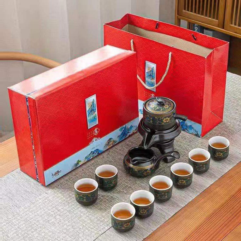 Bộ ấm trà hắc tử sa cao cấp 8 chén