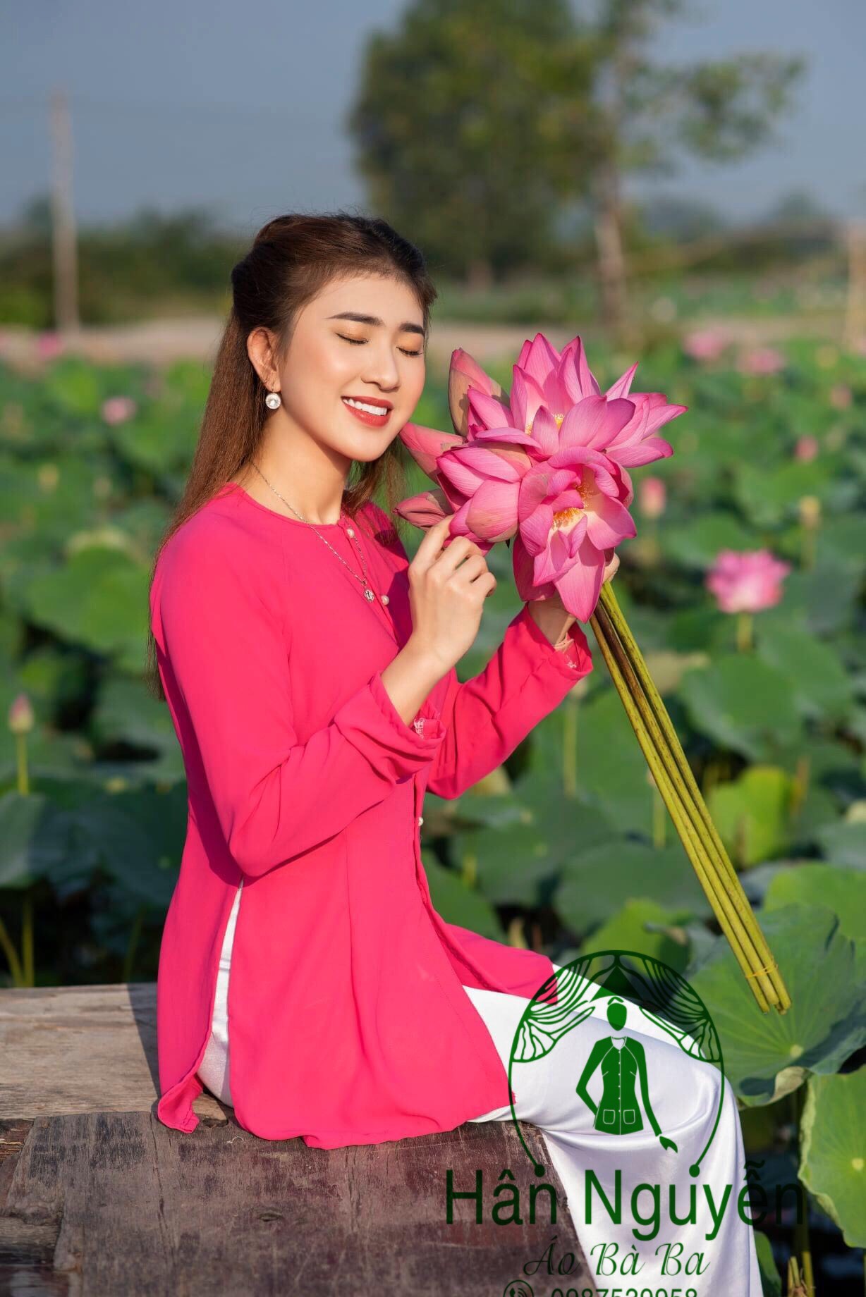 ÁO BÀ BA TRƠN CỔ TRÒN( ÁO LẺ)