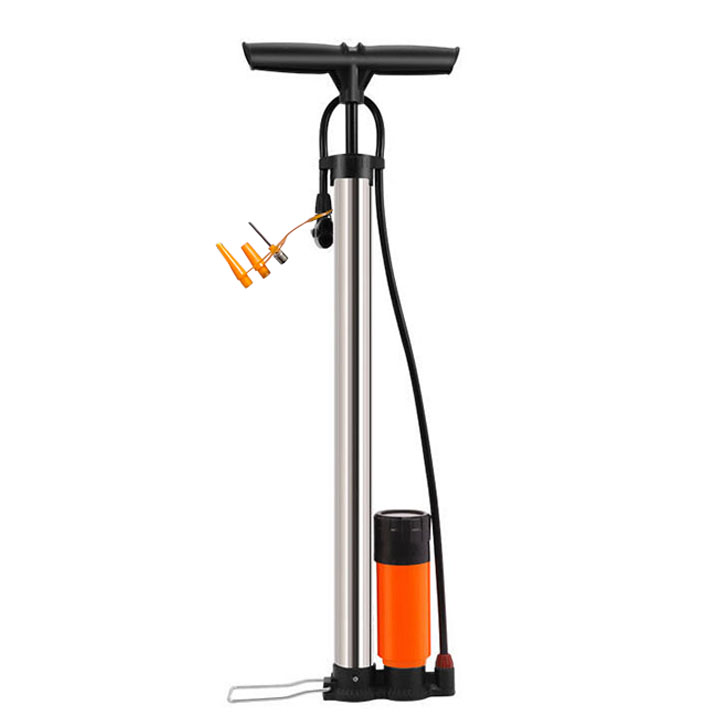 Bơm xe máy, xe đạp có đồng hồ đo áp suất cao cấp
