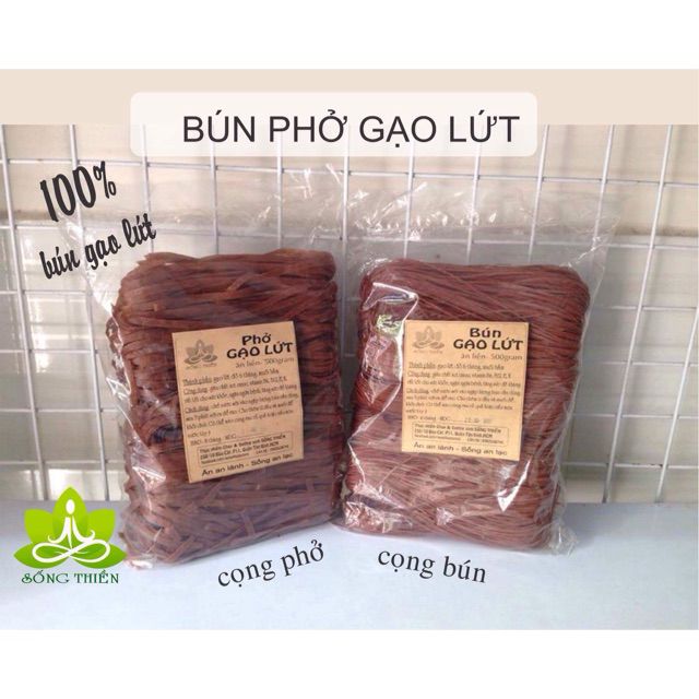 500g Bún Gạo Lứt Đỏ Thực Dưỡng Eatclean