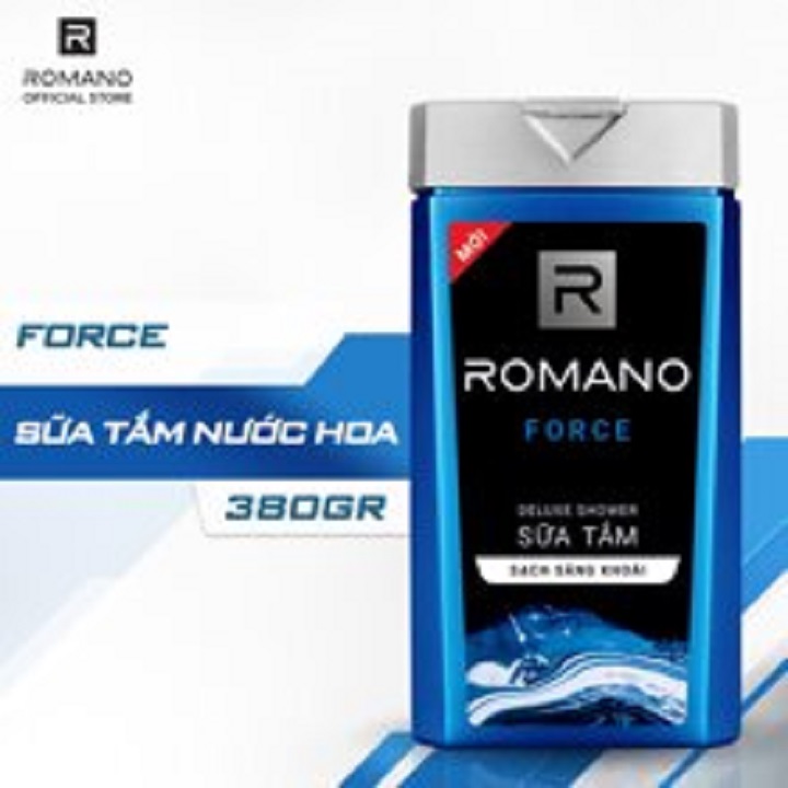 Romano_ sữa tắm chai 380g