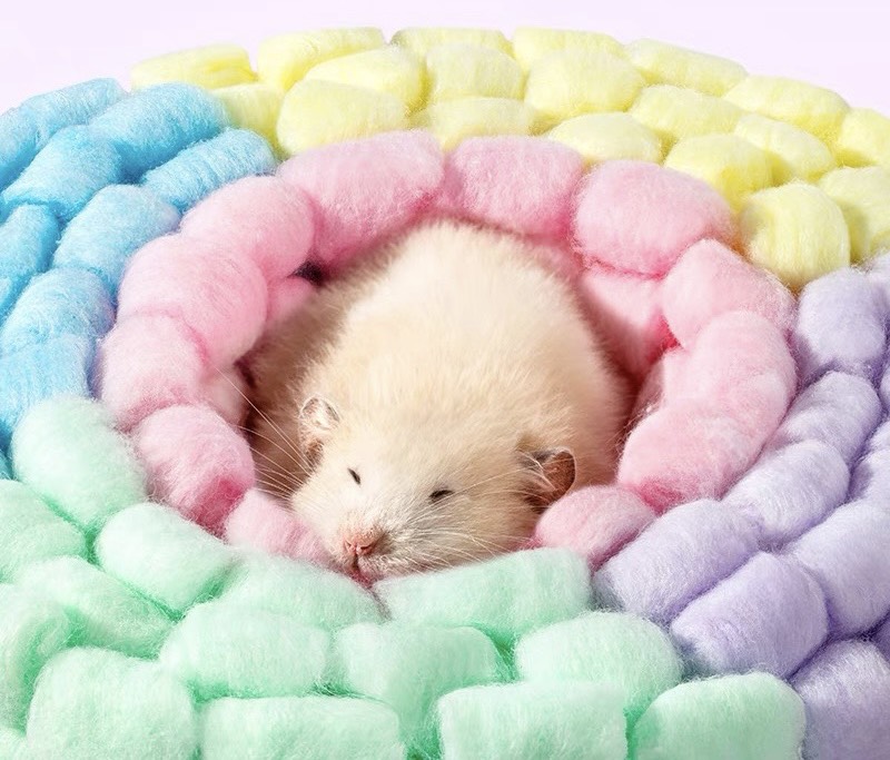bông gòn candy dành cho hamster, sóc, fat tail, nhím,... - T3 PETS SHOP