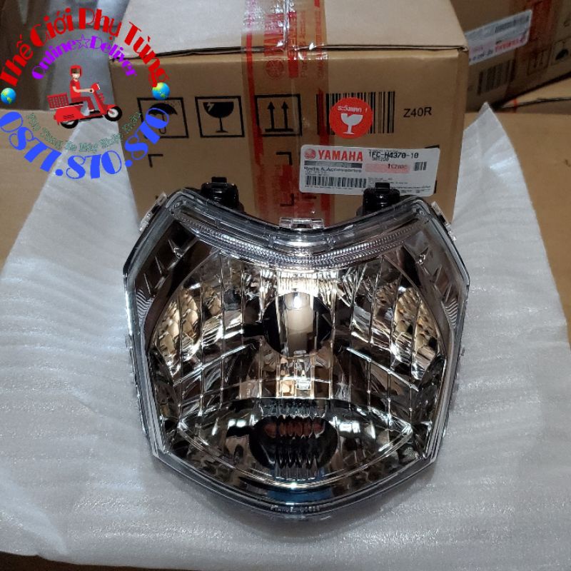 Chóa đèn trước, pha đèn sirius fi zin mới chính hãng - 1fc-h4370-10