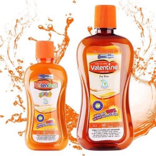 Nước Súc Miệng Valentine (500ml)