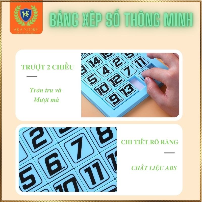 Bảng xếp số từ tính thông minh
