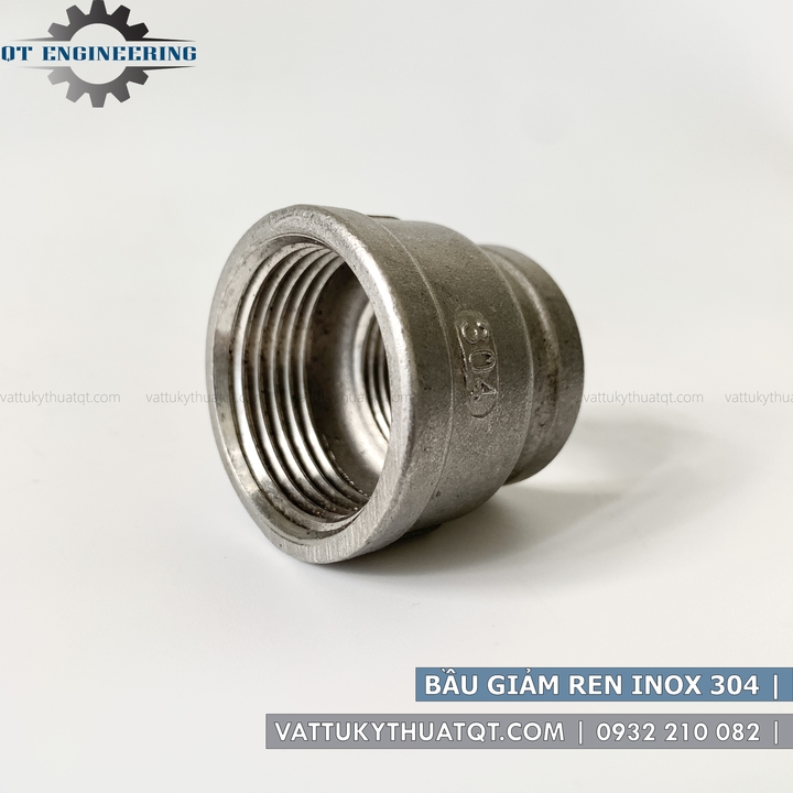 Bầu Giảm Ren Inox 304 | VATTUKYTHUATQT.COM