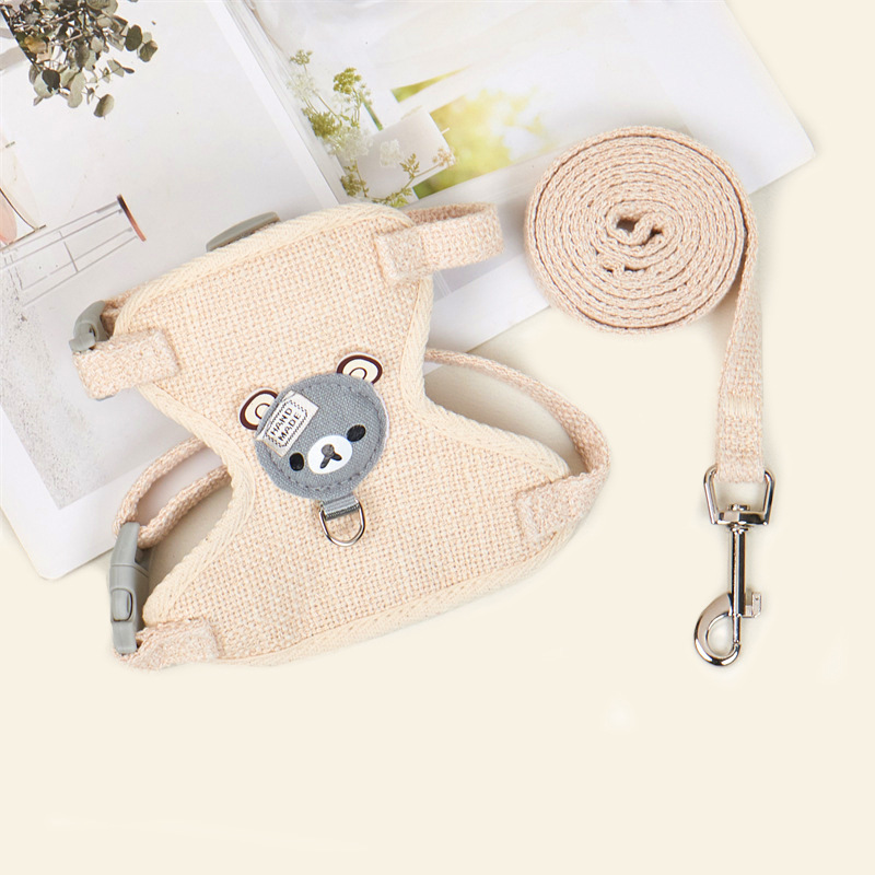 Bộ Yếm Dắt Thú Cưng Đi Dạo Kiểu Hoạt Hình Đáng Yêu
