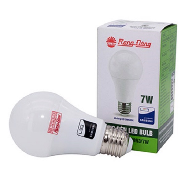 [HCM]BÓNG ĐÈN LED BÚP RẠNG ĐÔNG 7W - CHIP KOREA
