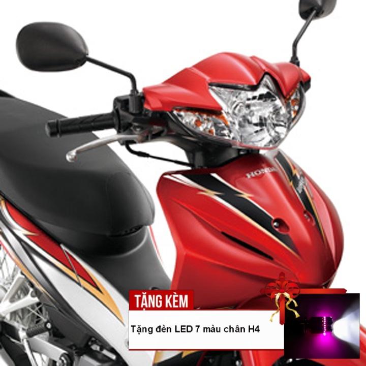 [QUÀ CHẤT - TẶNG ĐÈN LED 7 MÀU CHÂN H4] Đầu đèn pha xe WAVE S110, RSX bóng tròn siêu sáng