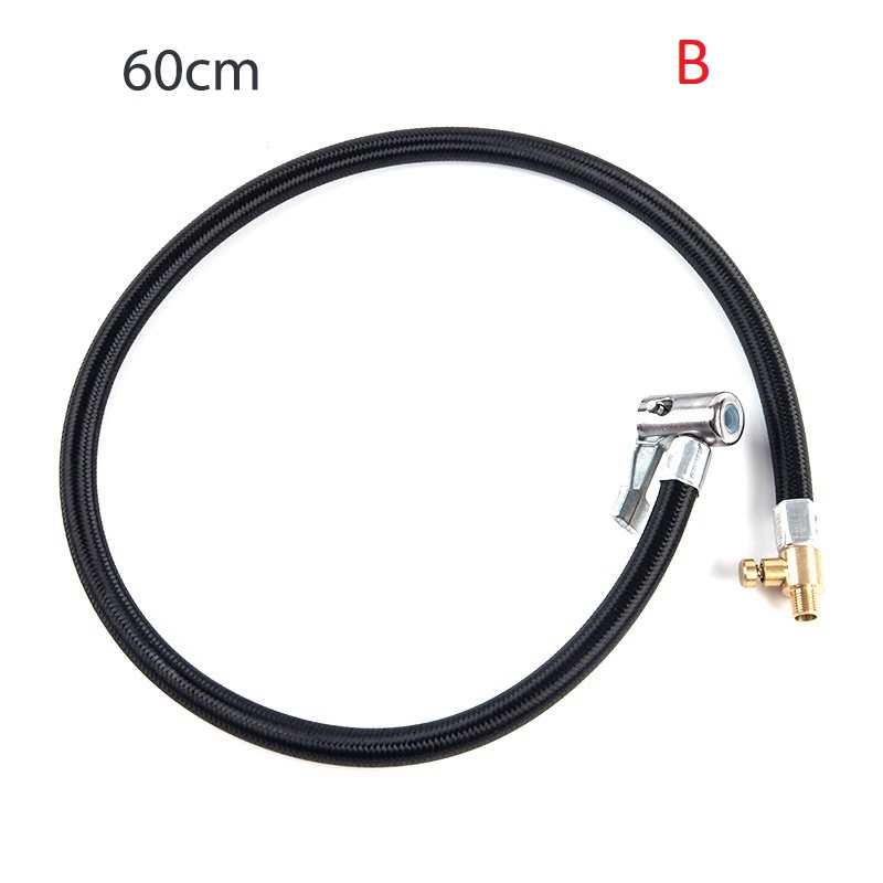 Ống nối dài cho máy bơm hơi điện tử Xiaomi 60cm (1 cái A/B) - Đầu nối ren ngoài