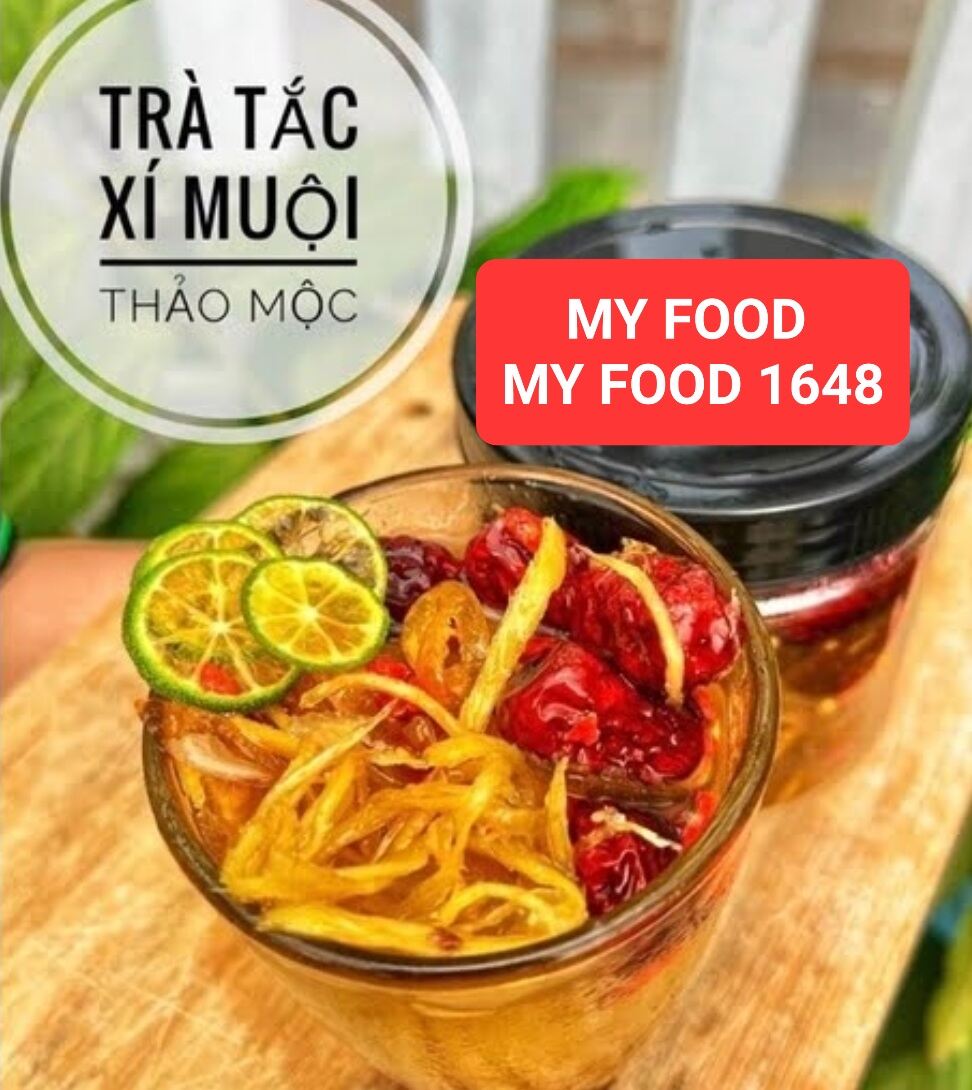 trà tắc xí muội thảo mộc hủ 500 gam