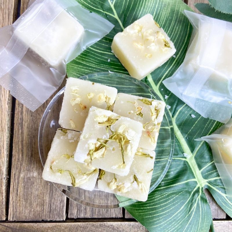 1 kg trà hoa nhài đường phèn thơm ngon- đồ ăn vặt