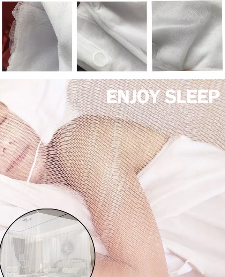 [HCM]Mùng Ngủ Lưới Trắng Đặc Biệt ( Màn Ngủ Một Người)