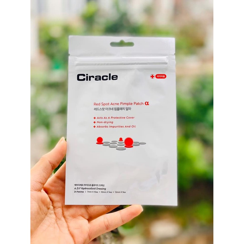 Miếng Dán Trị Mụn Ciracle Red Spot Acne Pimple Patch Hàn Quốc