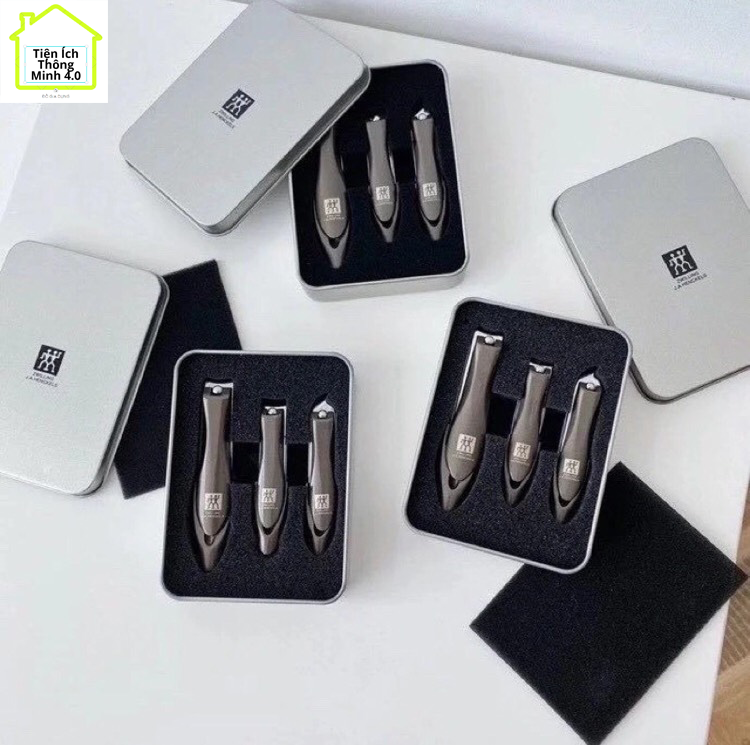 HỘP 3 CHIẾC BẤM MÓNG TAY ZWILLING ĐỨC