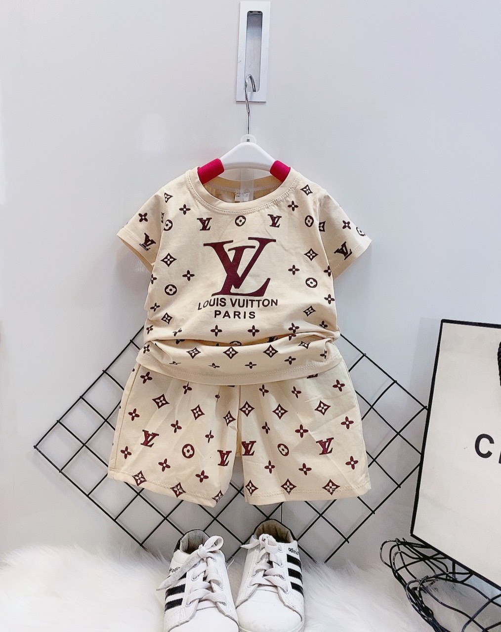 Bộ  cotton tàu cho bé