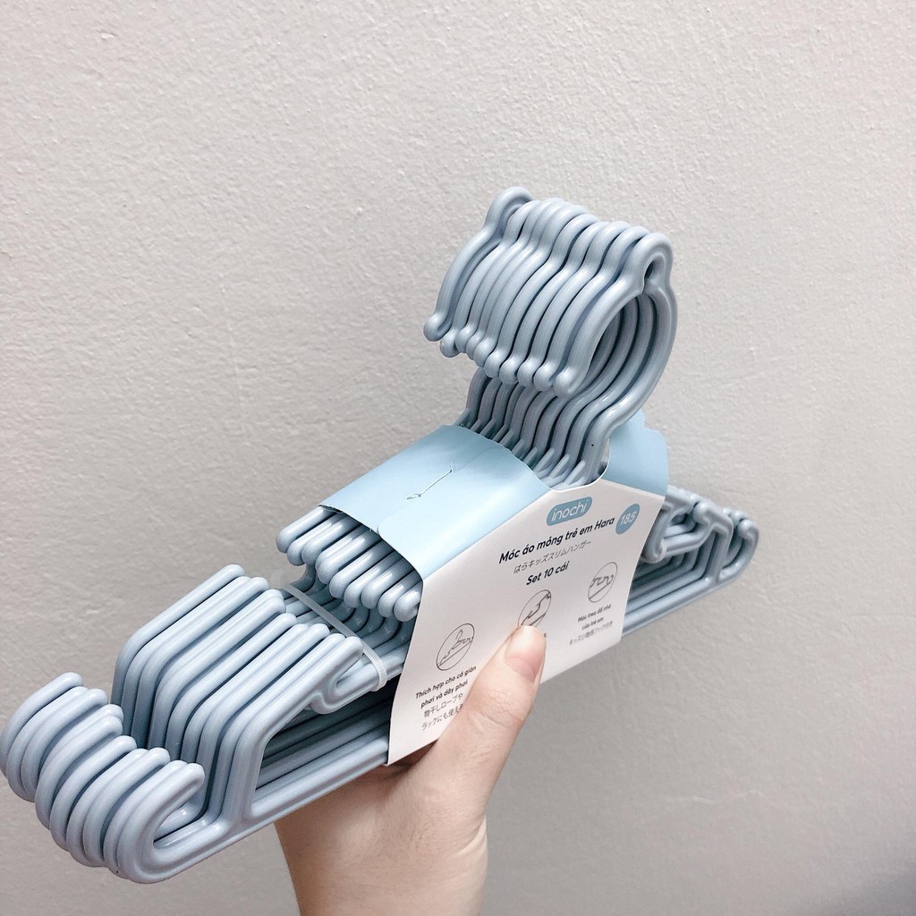 Móc Quần Áo Mỏng Hara Siêu Bền Cho Bé - Sukem Shop