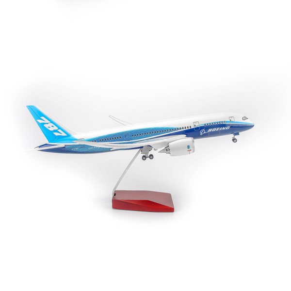 [HCM]Mô hình máy bay lắp ráp có đèn led Original Boeing B787 47cm Everfly