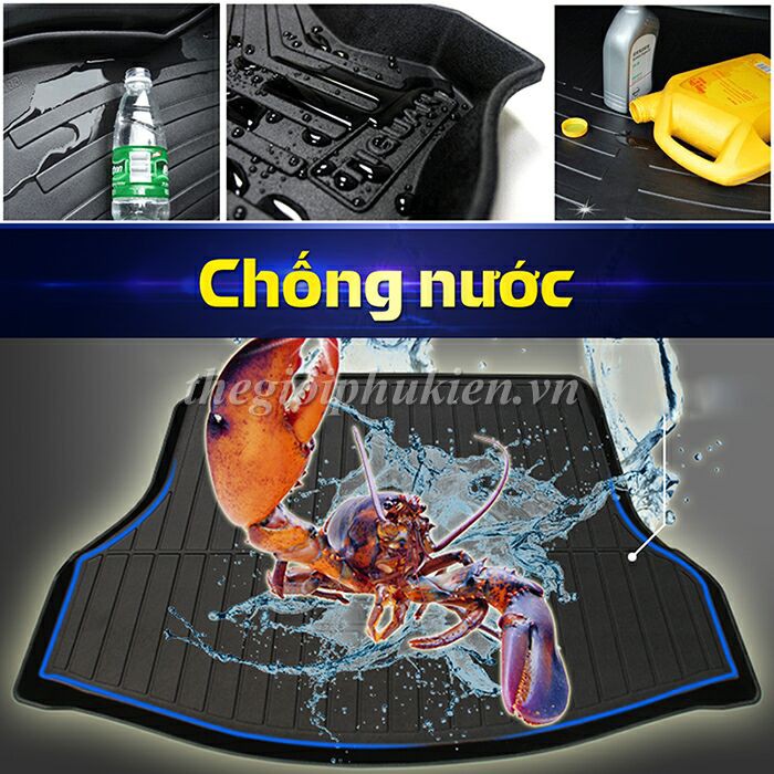 Lót cốp Toyota Rush -chất liệu TPO( hàng cao cấp)