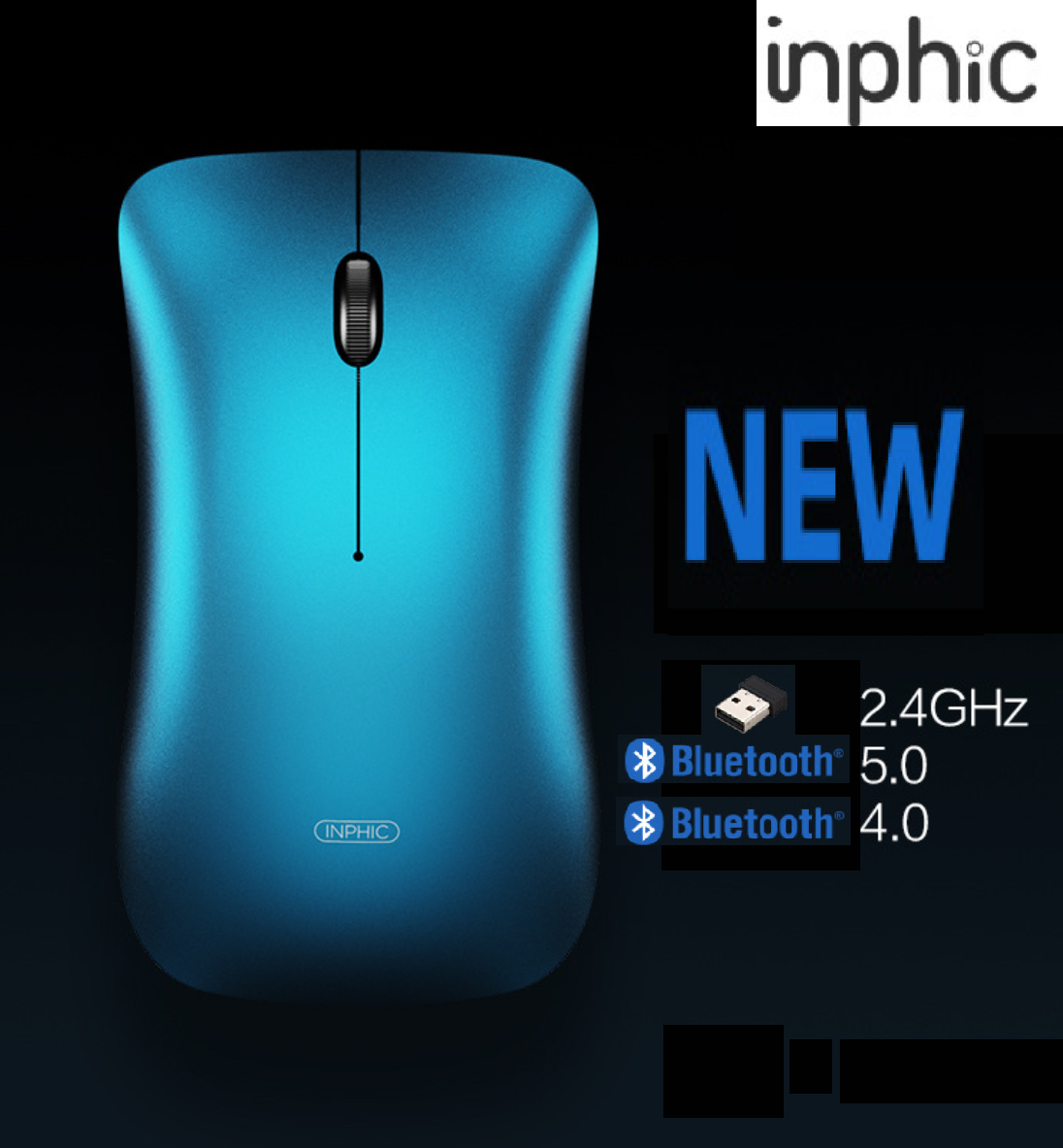 (GIÁ SÔC) Siêu phẩm Chuột bluetooth thương hiệu INPHIC