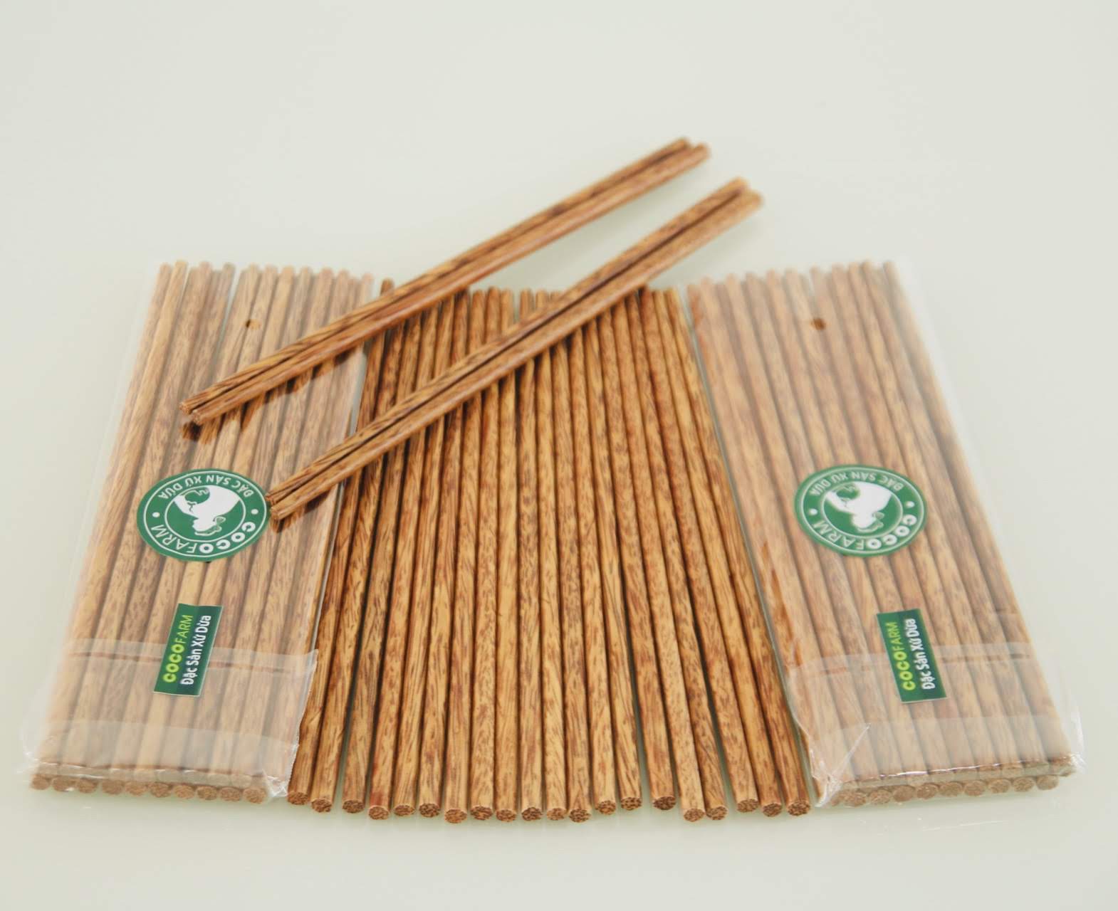 Bộ 10 đôi đũa gỗ dừa Cocofarm