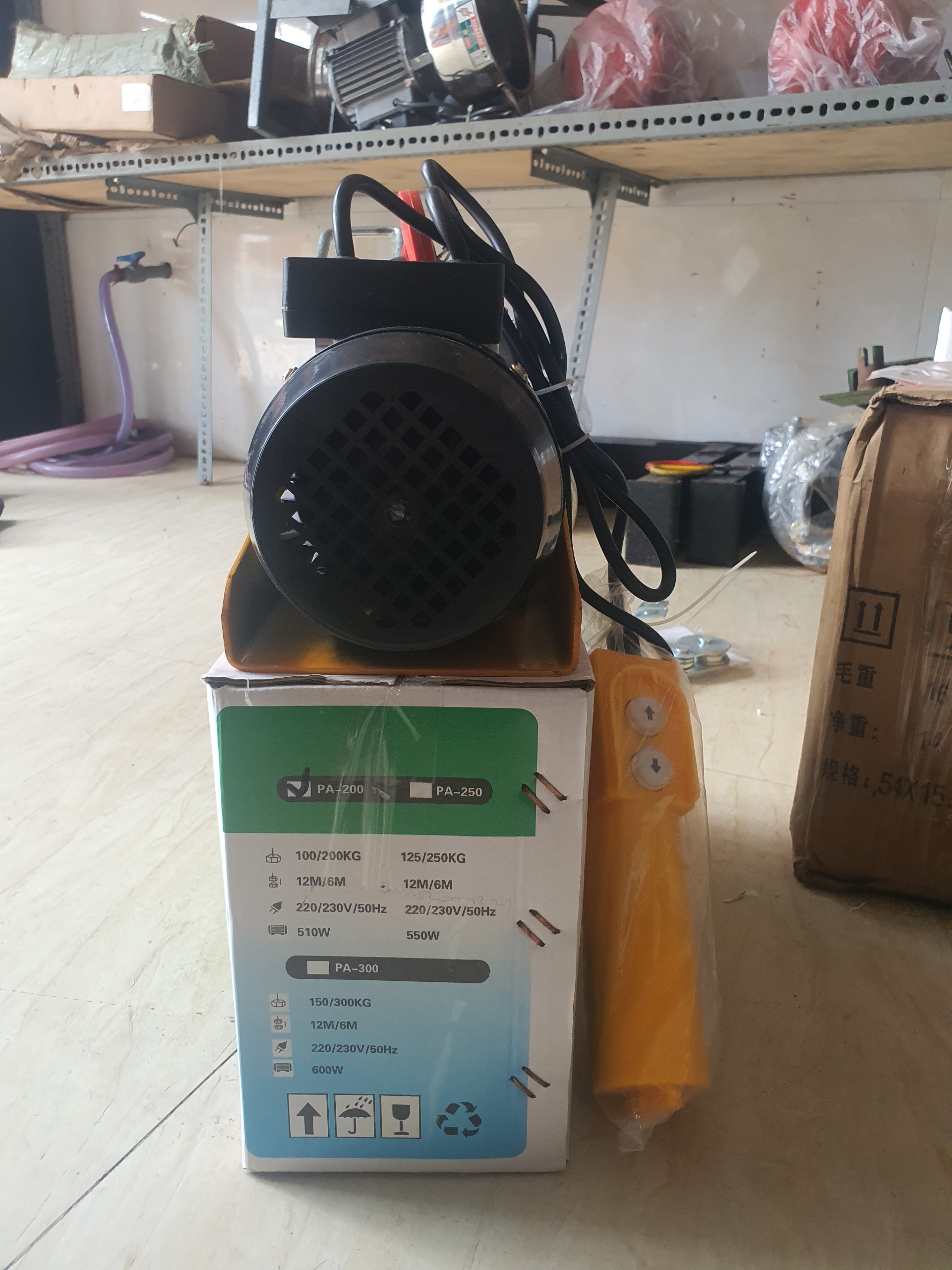 MÁY TỜI TREO PA200 - Cáp 20m